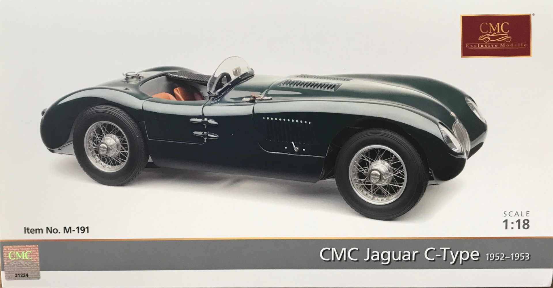 Jaguar C-Type, 1952 (1/18 CMC) Часть-1 — Сообщество «Масштабные Модели» на  DRIVE2