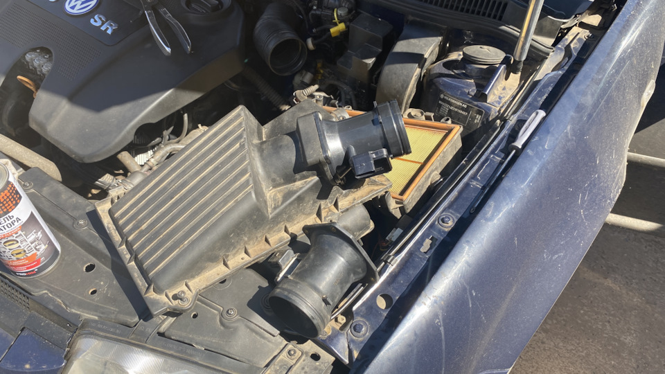 ДМРВ отхлебнул — Volkswagen Bora (1G), 1,6 л, 2001 года | своими руками ...
