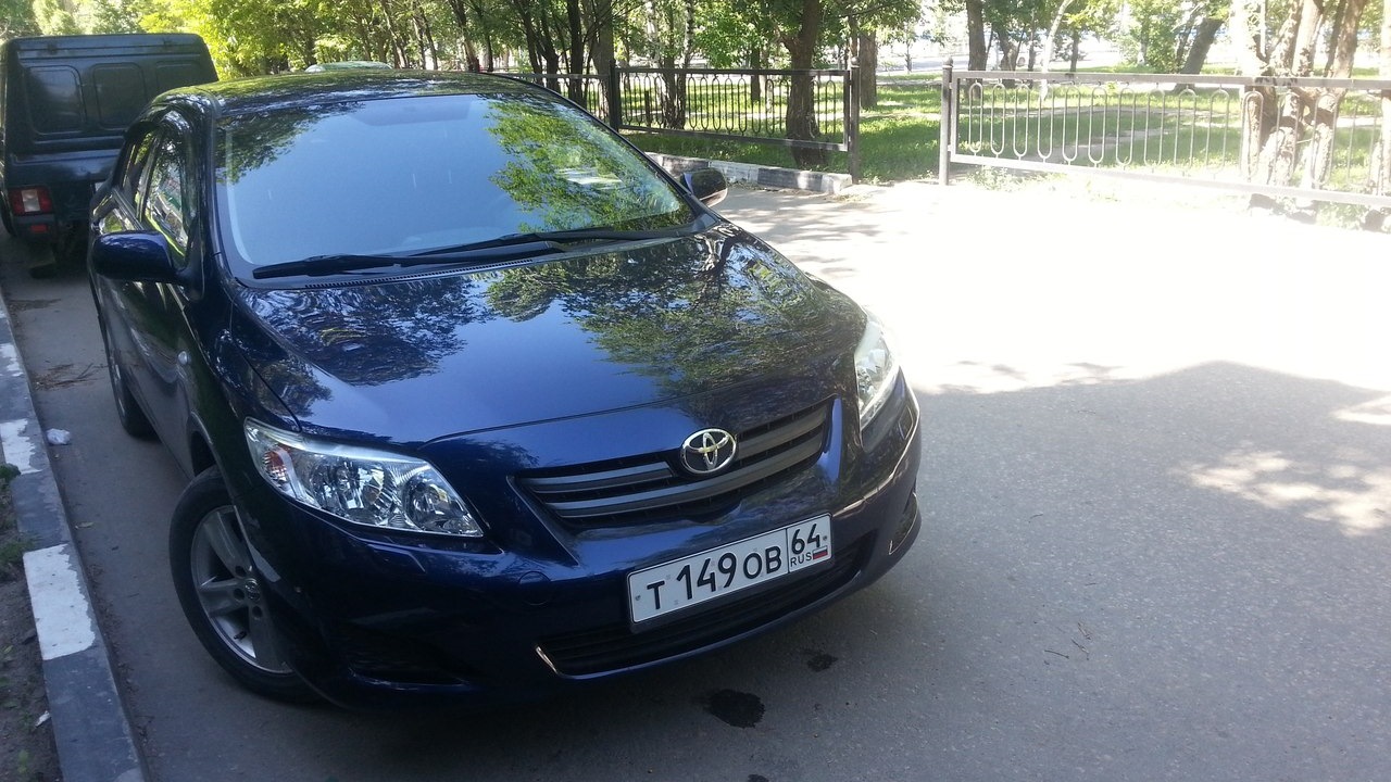 Toyota Corolla (140/150) 1.6 бензиновый 2008 | Будущая максималка на DRIVE2