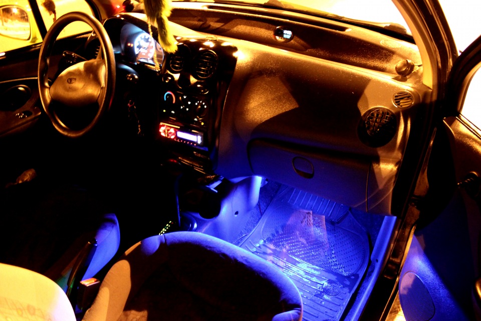 Подсветка в ноги — Daewoo Matiz (M100/M150), 0,8 л, 2008 года ...