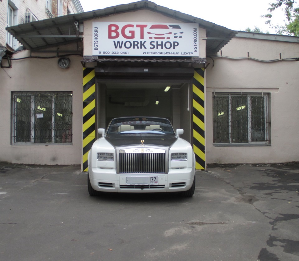 Bgt тюнинг авто москва Rolls-Royce Phantom Drophead Coupé - шикарная яхта в BGT Workshop - BGTWorkshop 