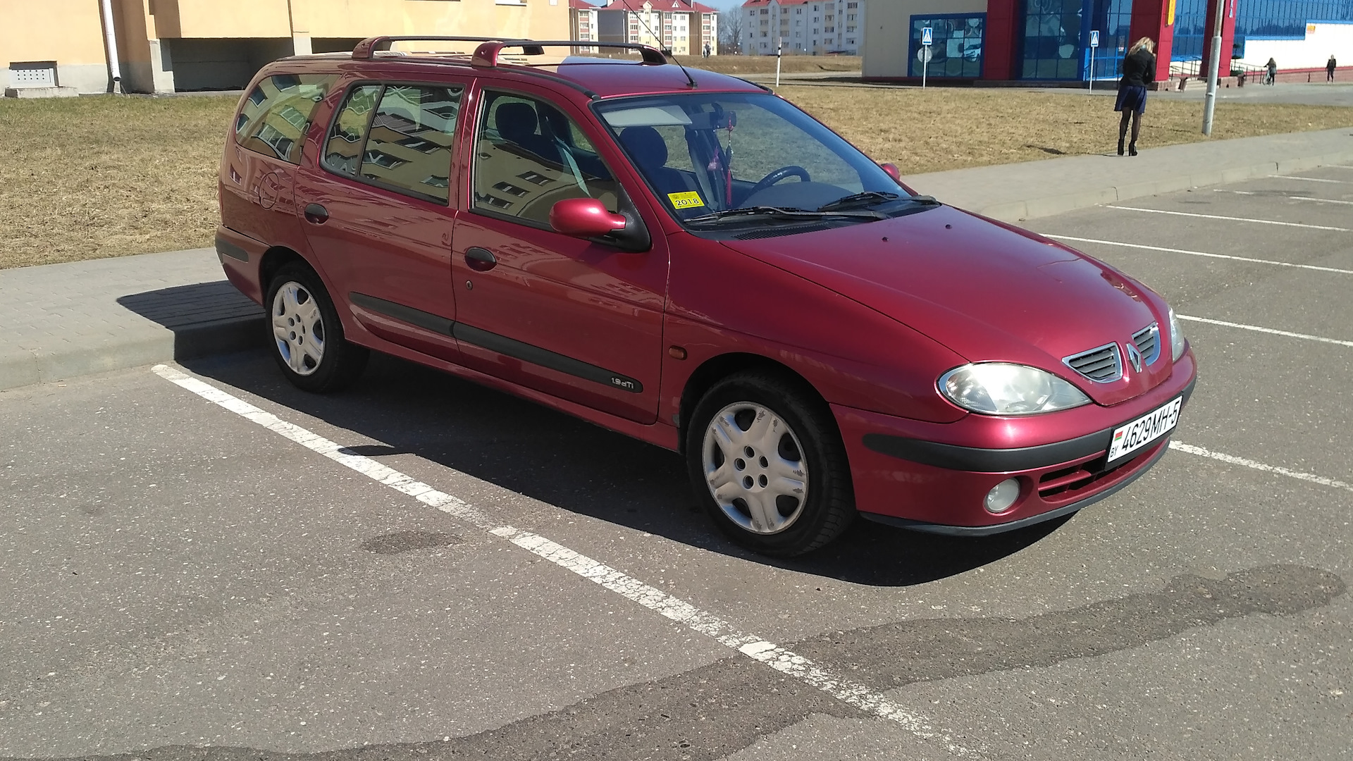 Рено меган 1 универсал фото Renault Megane I 1.9 дизельный 2000 1.9 F9Q736 на DRIVE2