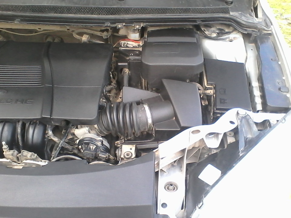 Немного помыл подкапотное пространство — Ford Focus Sedan II, 1,8 л ...