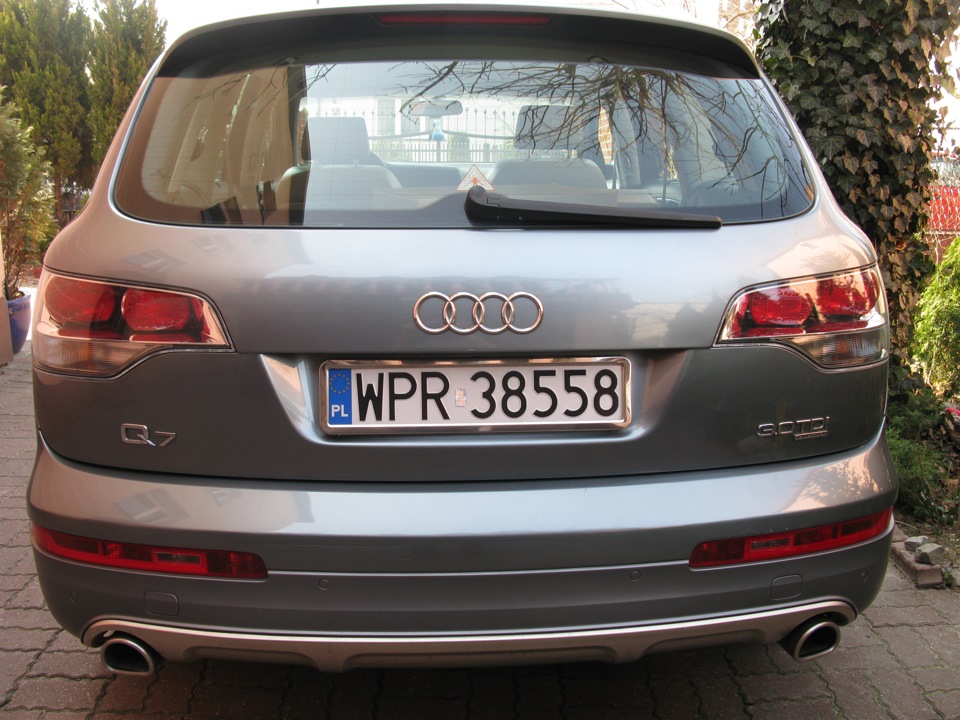 Как снять задние фонари q7 Прозрачные задние фонари - Audi Q7 (1G), 3 л, 2006 года стайлинг DRIVE2