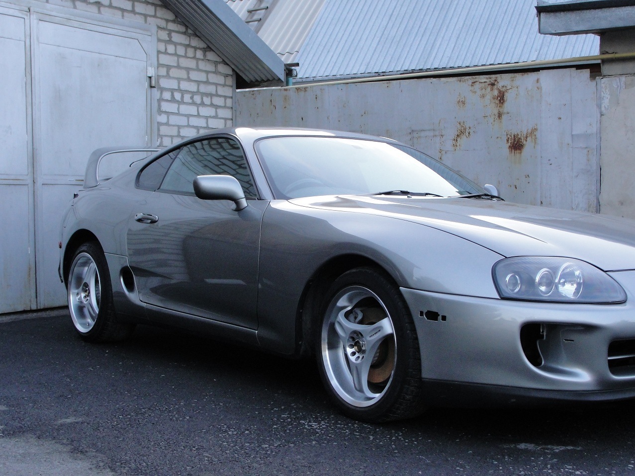 Снял весь винил с кузова… — Toyota Supra (80), 3 л, 2001 года | мойка |  DRIVE2