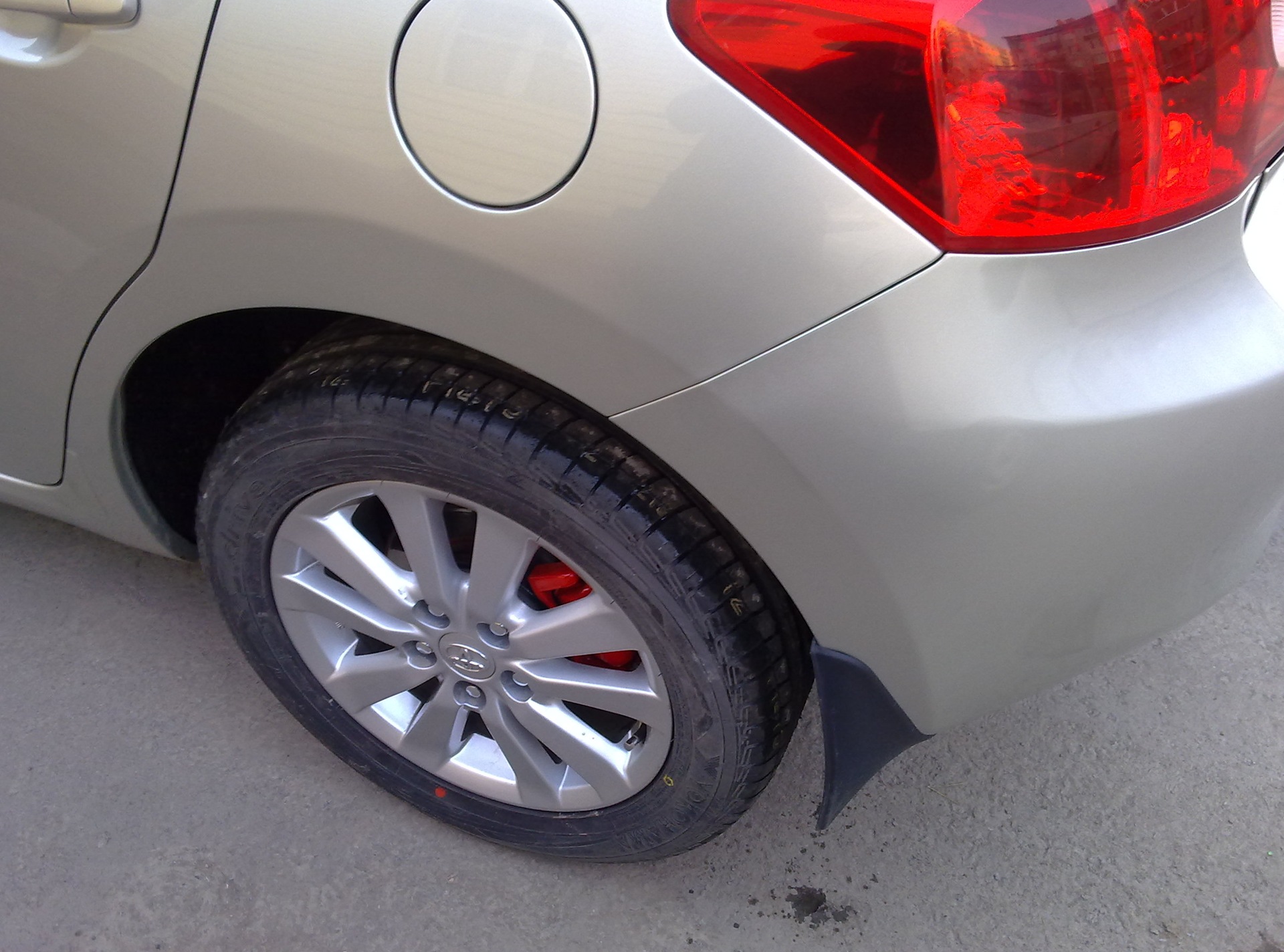 Washed shod painted - Toyota Auris 16 liter 2008