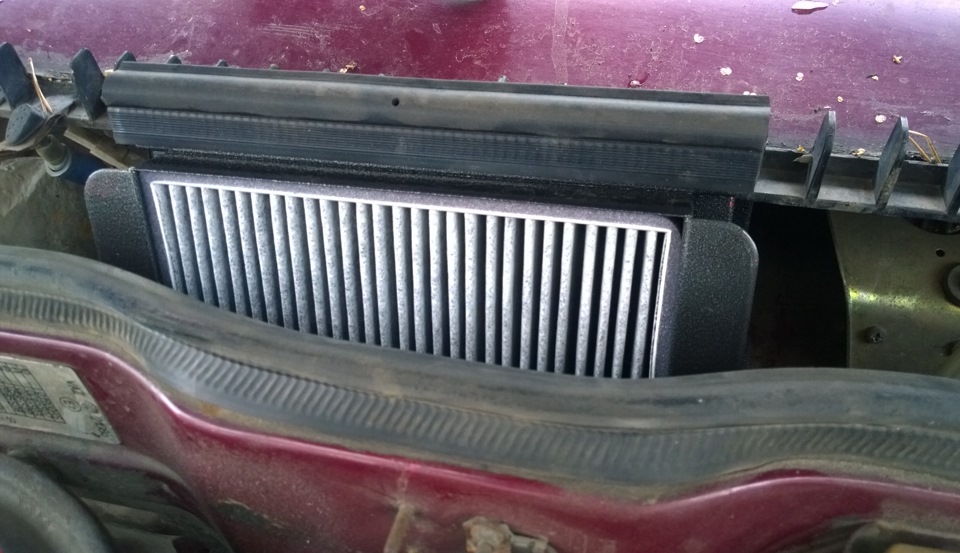 Адаптер салонного фильтра 2110 — Lada 21083, 1,5 л, 1993 года ...