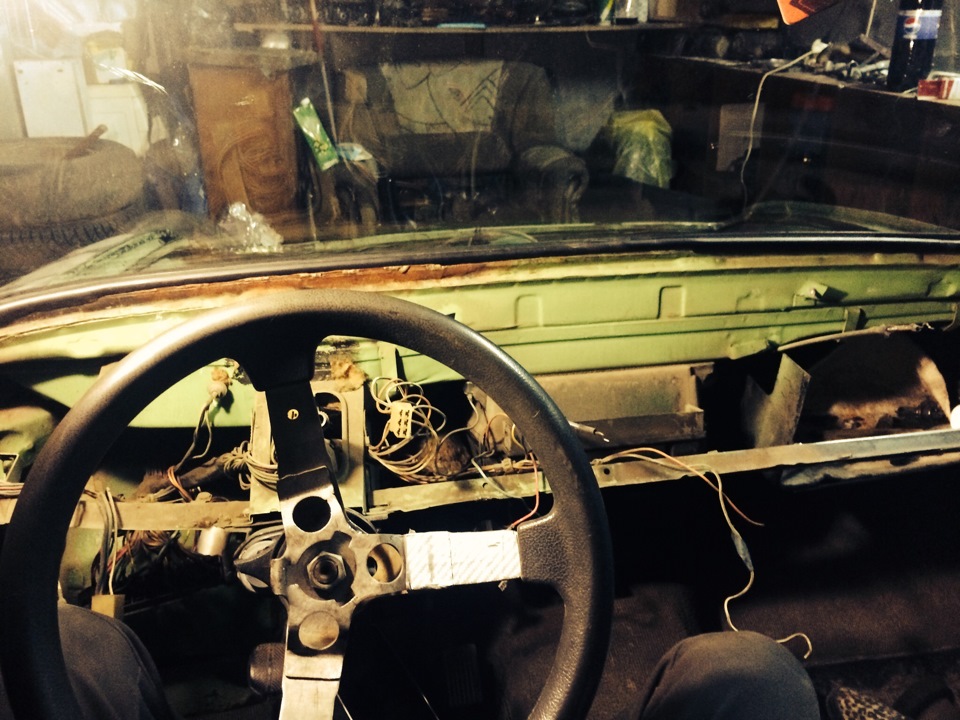 Снятие торпеды, проводки. Подготовки к вытаскиванию двигателя. — Lada ...