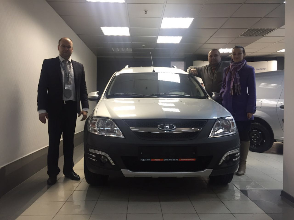 Photo from the logbook Lada Largus Cross
