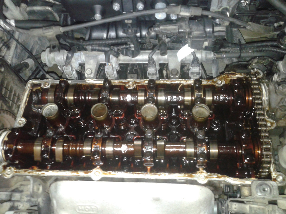Первые неполадки: ВИДЕО — Стук гидриков на холодную. Треснула клапанная ...