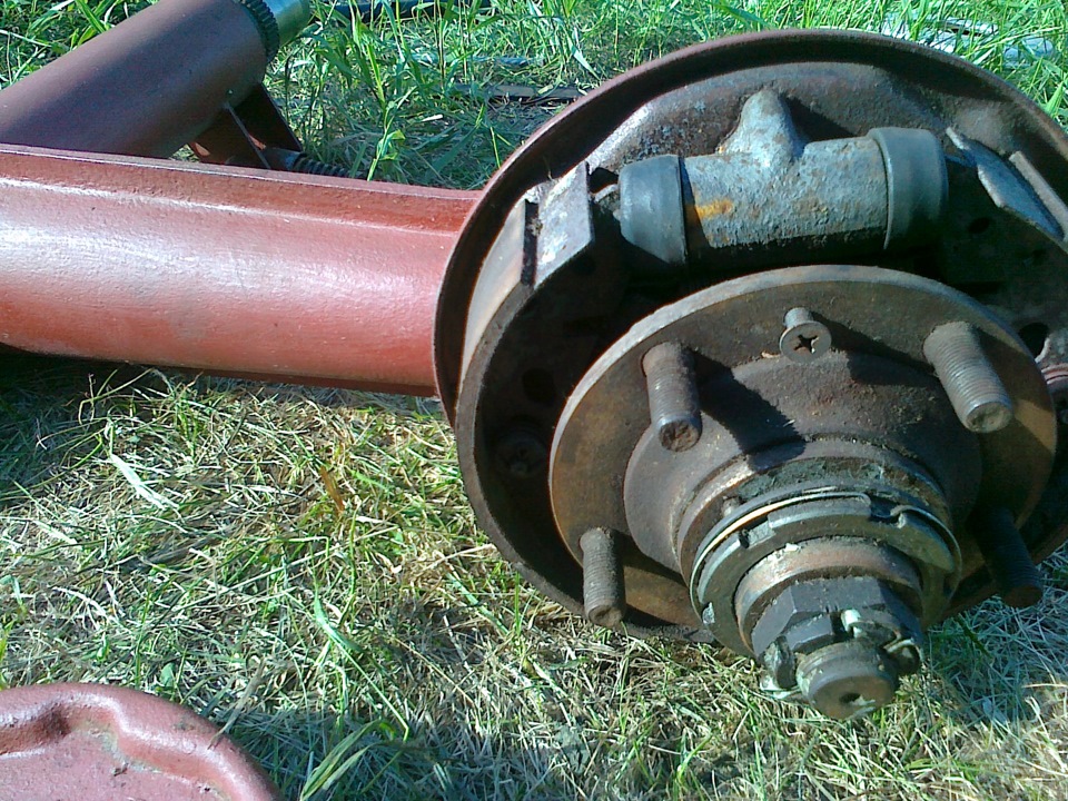 Разбор подвески -8фото. — Barkas B1000, 1 л., 1981 года | своими руками ...