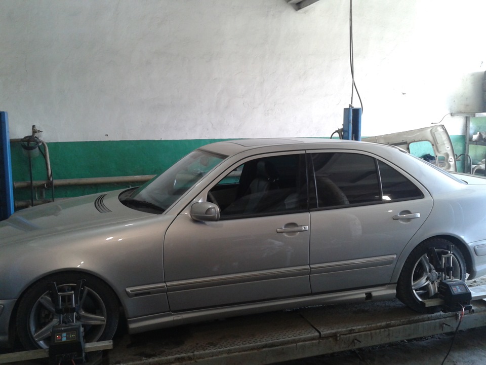 Немного о главном 2 — Mercedes-Benz E 55 AMG (W210), 5,5 л, 1999 года ...