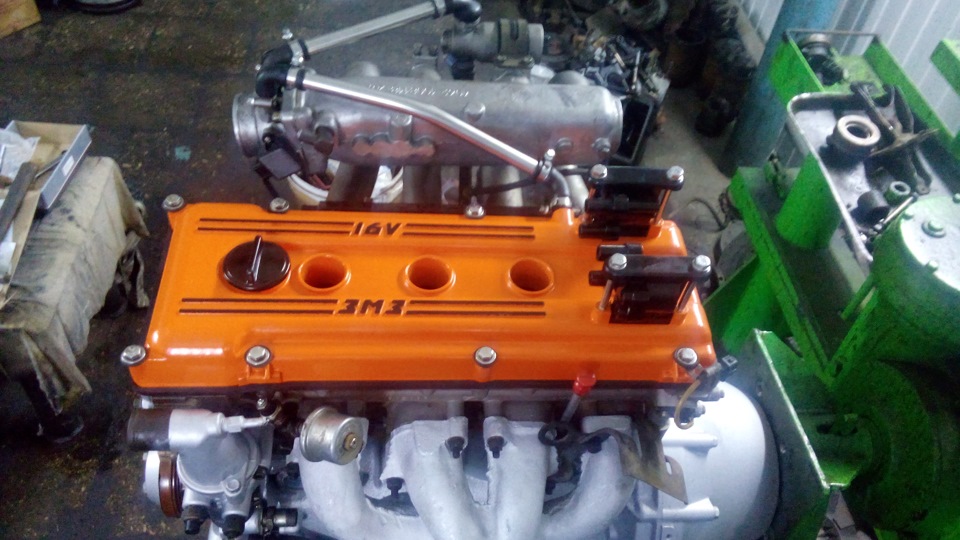 ну вот нашёл несколько фоток когда переделывал свой ДВС — ГАЗ 3110, 2,7 ...