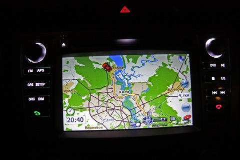 A little about GPS  - Toyota Camry 24 L 2007