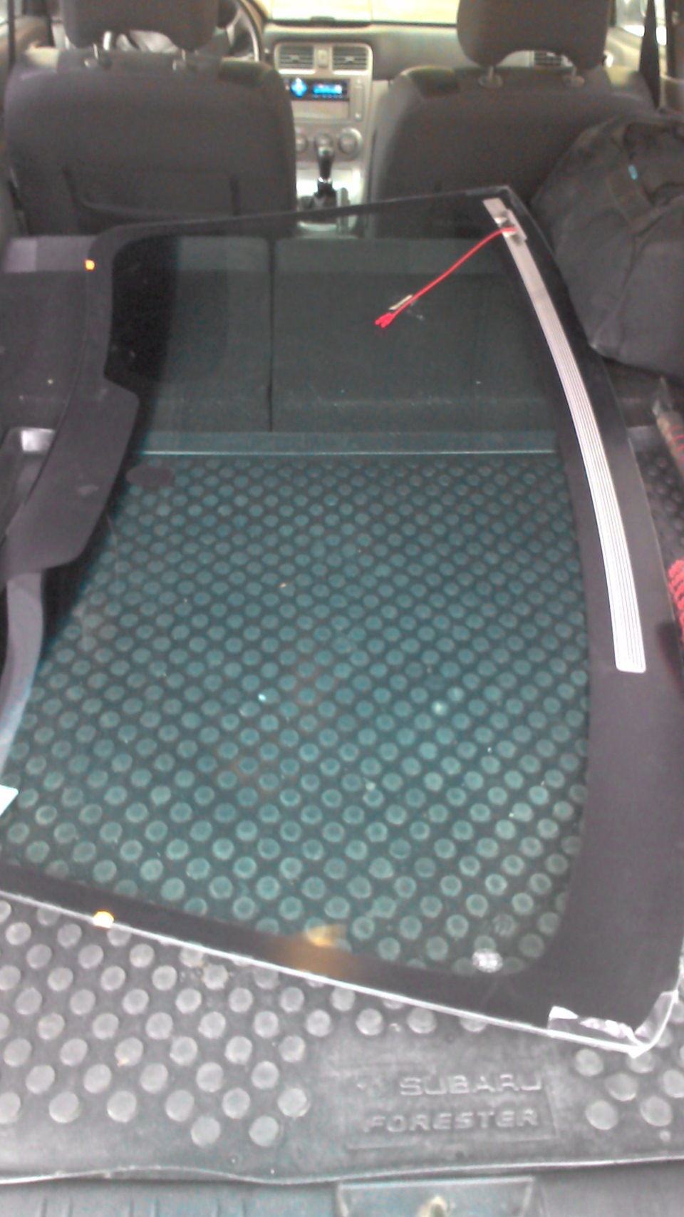 лобовое КМК с подогревом — Subaru Forester (SG), 2 л, 2003 года ...