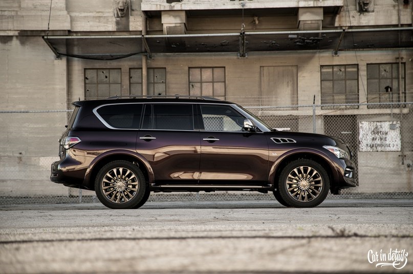 Сколько литров у Infiniti QX 80