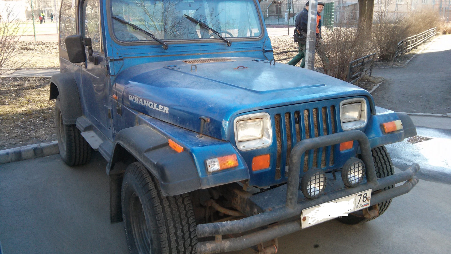 Jeep Wrangler (YJ) 2.5 бензиновый 1990 | Синьор) на DRIVE2