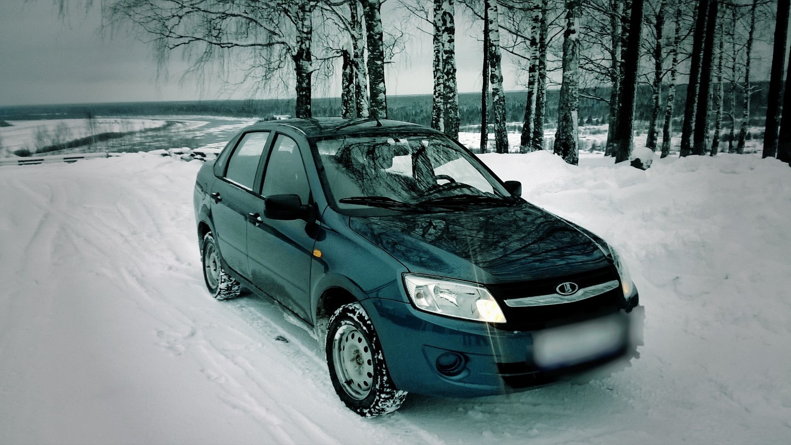 Lada Гранта 1.6 бензиновый 2013 | Одиссея) на DRIVE2