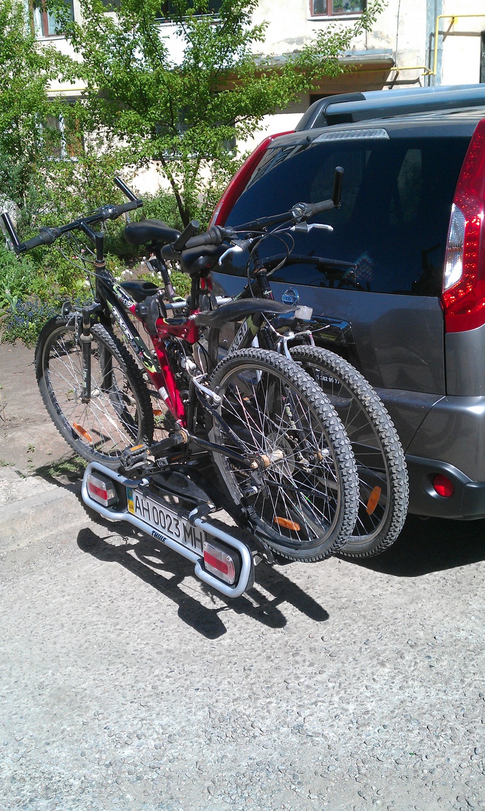 Багажник для велосипедов Thule EuroRide 941 — Nissan X-Trail II (t31 ...