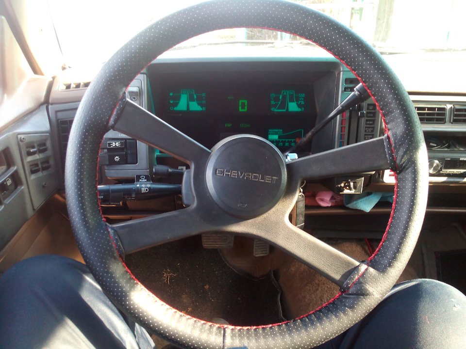 Оплетка руля — Chevrolet Blazer (S-10), 4,3 л, 1992 года | аксессуары ...