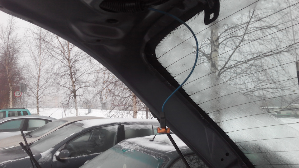 Обогрев заднего стекла — Citroen C3 (1G), 1,6 л, 2005 года ...