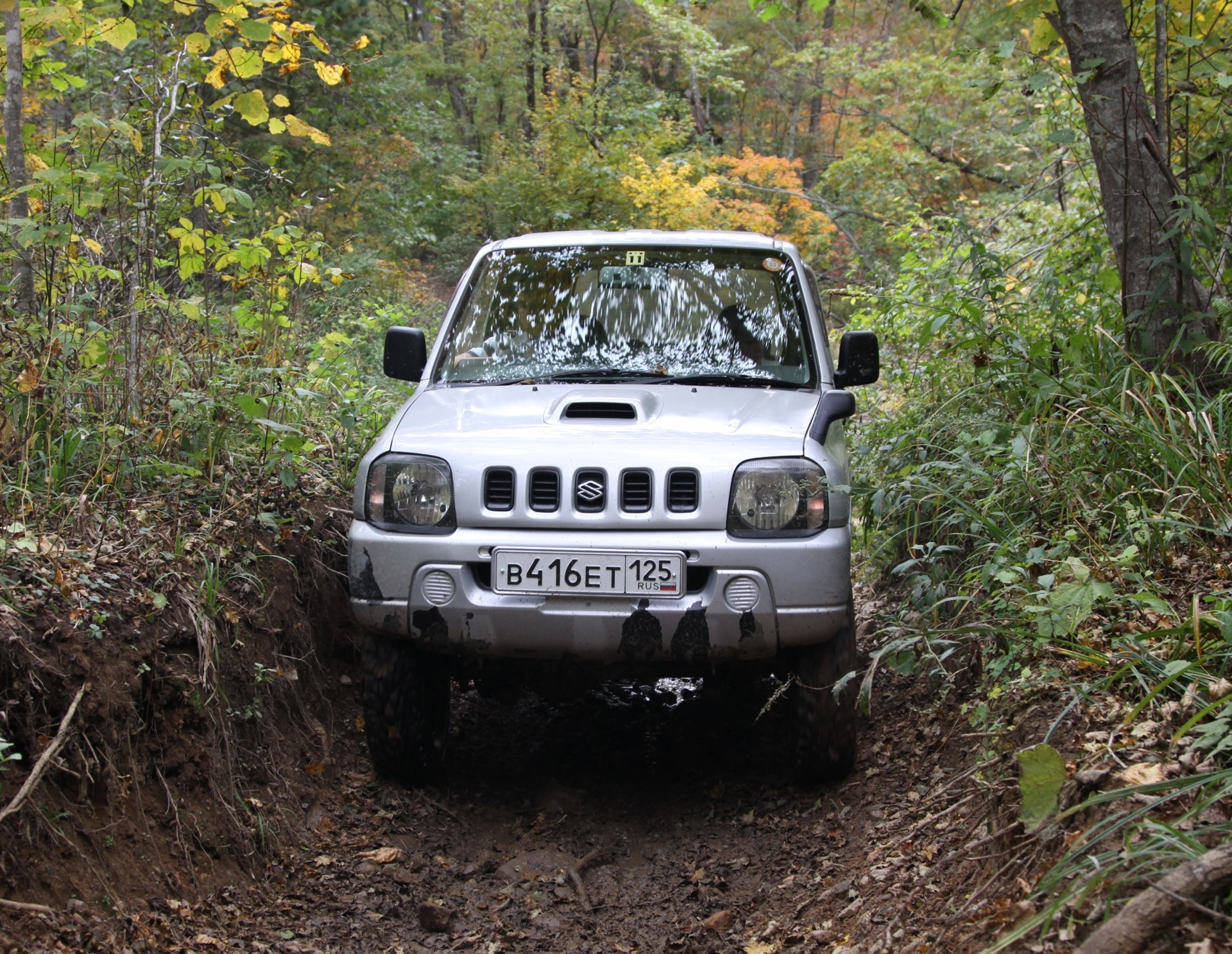 Поездка на обновленной машине — Suzuki Jimny, 0,6 л, 1999 года | тест-драйв  | DRIVE2