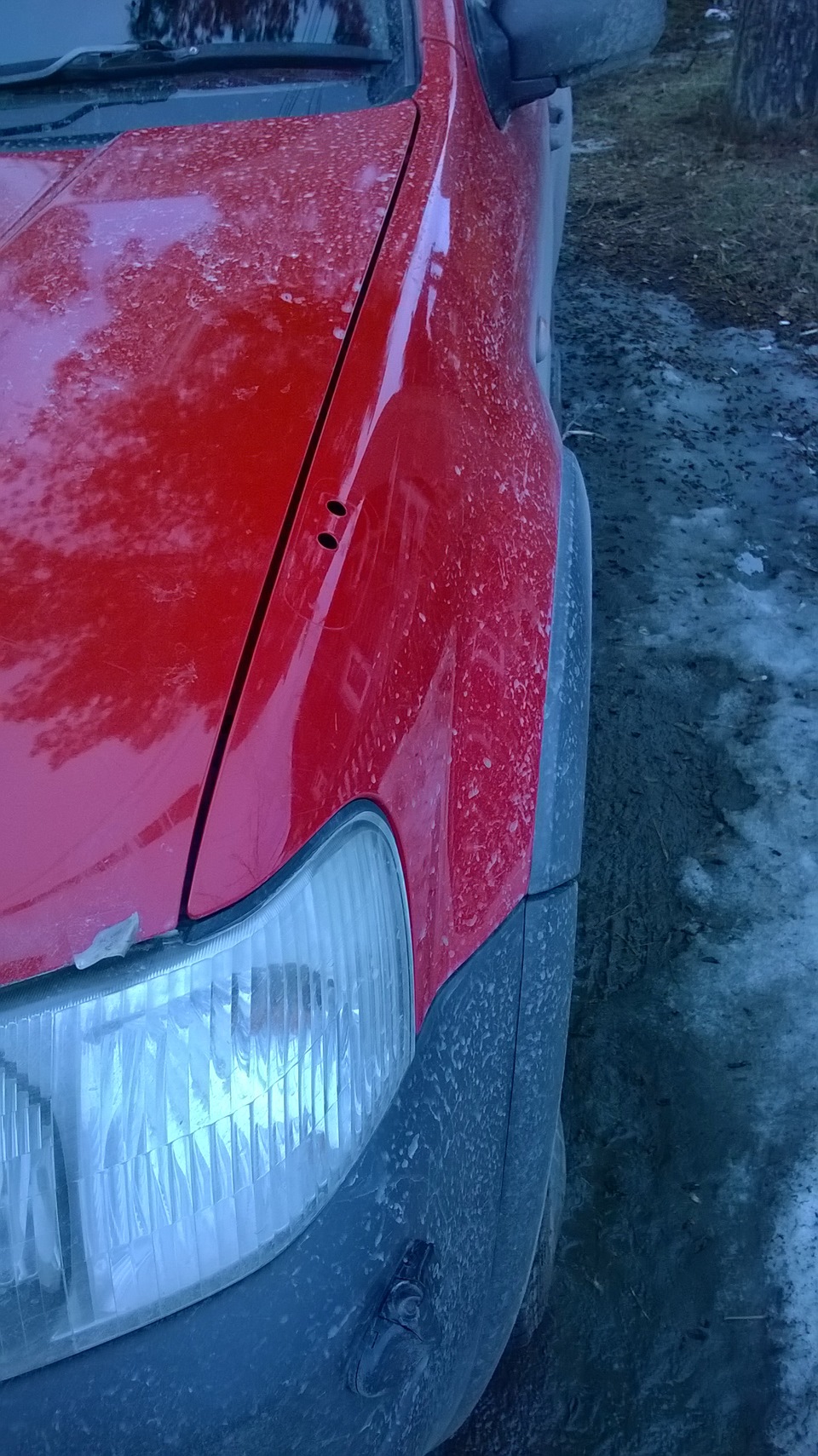 Восстановление зеркала. — Ford Escape (1G), 2 л., 2003 года кузовной