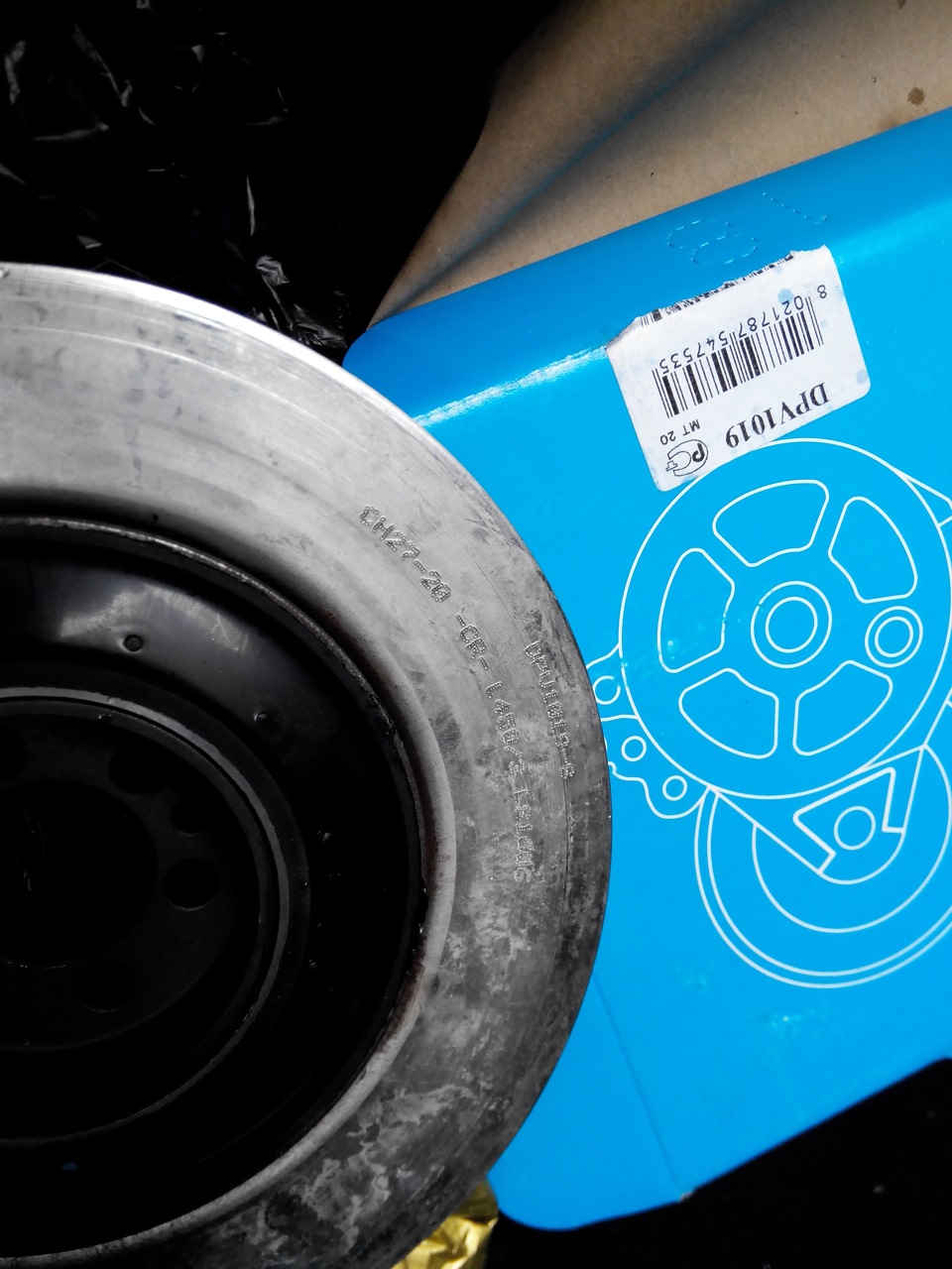 DPV1019 ДЕМПФЕР КРУТИЛЬНЫХ КОЛЕБАНИЙ DAYCO | Запчасти на DRIVE2