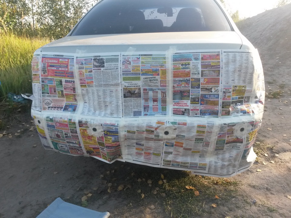 Датчики парктроника в цвет кузова — Nissan Almera Classic (B10), 1,6 л ...