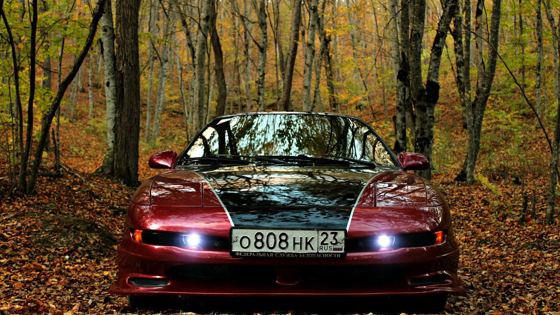 Ford Probe в снегу