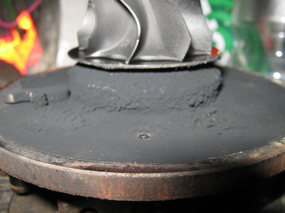 Чистка геометрии турбины — Audi A4 (B6), 1,9 л, 2004 года | своими ...