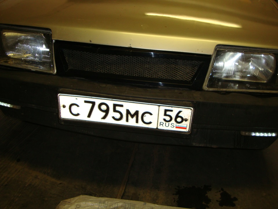 Светодиоды в габаритах — Lada 21099, 1,4 л, 1990 года | электроника ...