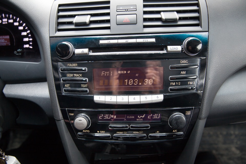 Переделка подсветки штатной магнитолы и климата — Сообщество «Toyota ...