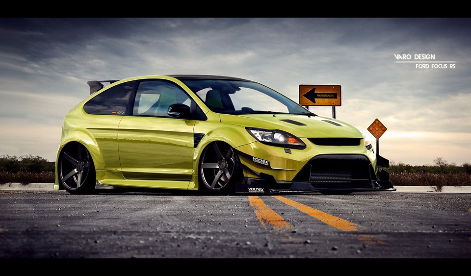 Ford Focus 2008 stance