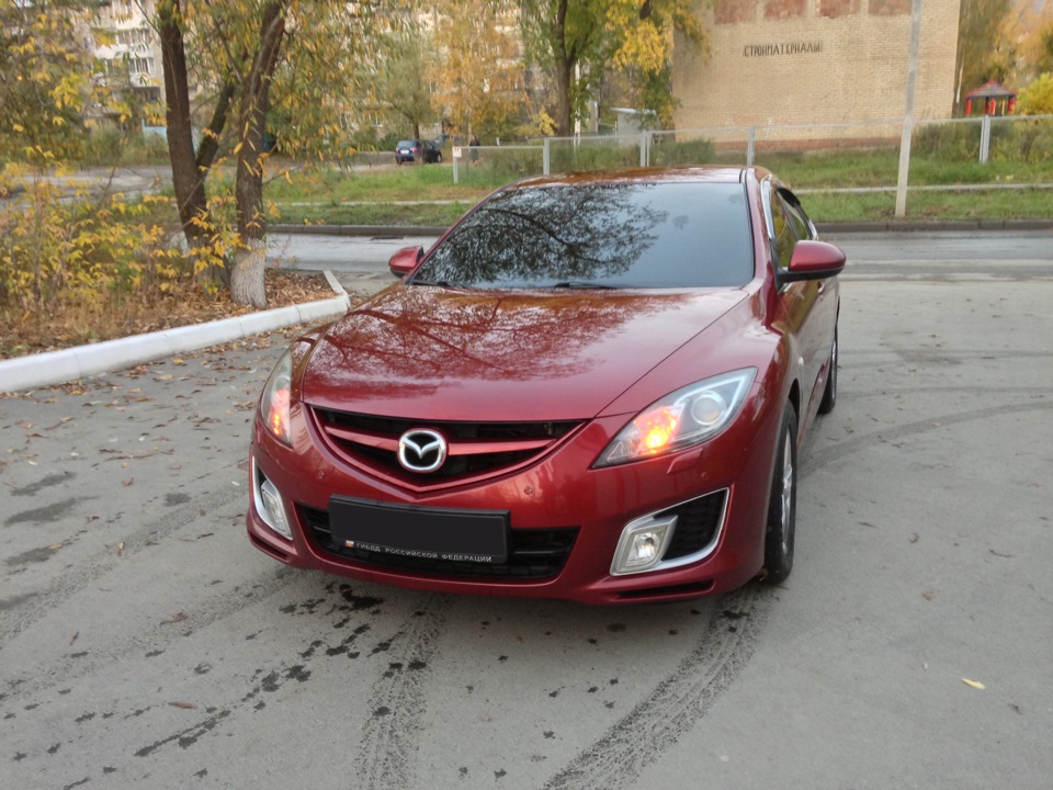 Не горят габариты mazda 6 gh