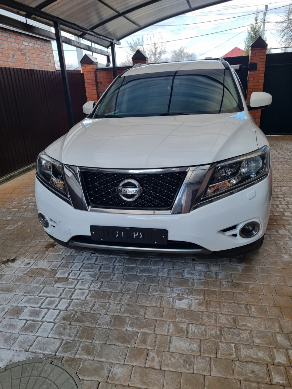 Регистрация — Nissan Pathfinder (4G), 3,5 л, 2015 года | своими руками |  DRIVE2