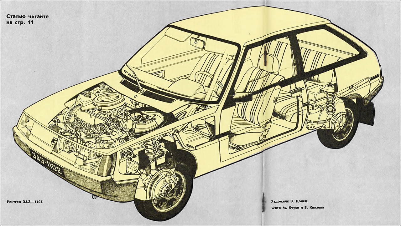 В поисках прототипа мотора MeMЗ-245, часть 5 — ЗАЗ 1102, 1,1 л, 1991 года |  тюнинг | DRIVE2