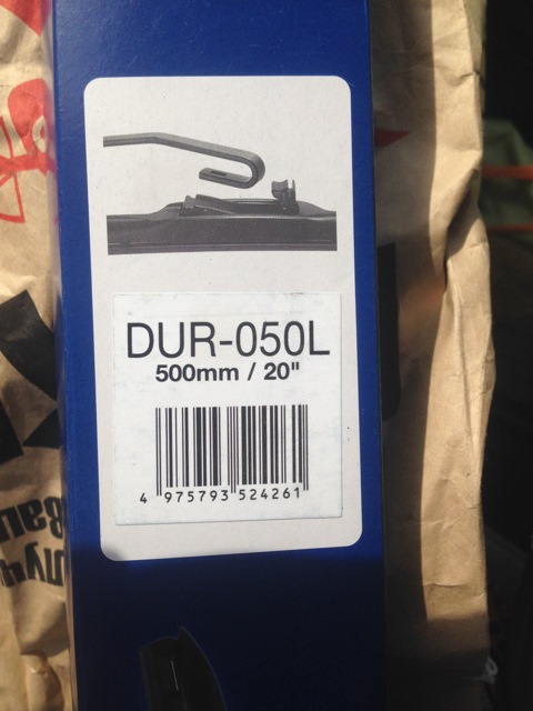 DUR050L Щетка стеклоочистителя замена DU-050L DENSO | Запчасти на DRIVE2