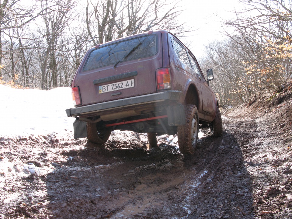 Поездка в Горы!) — Lada 4x4 3D, 1,7 л, 1996 года | путешествие | DRIVE2