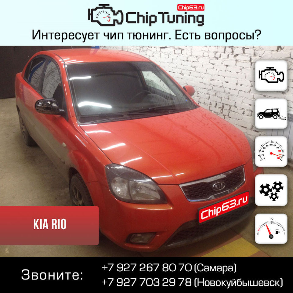 Kia Rio — Chip63.ru на DRIVE2