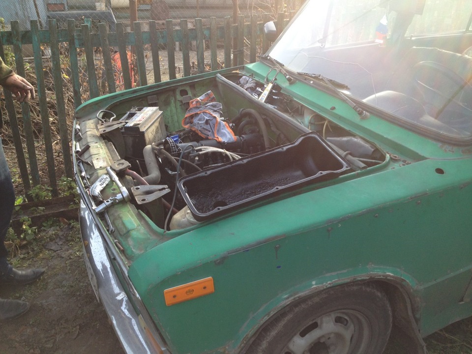 Замена Натяжителя и успокоителя. — Lada 2106, 1,3 л, 1979 года | своими ...