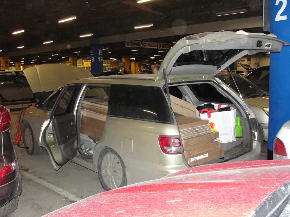 Авенир ака грузовик или сколько в него влазит мебели. — Nissan Avenir ...