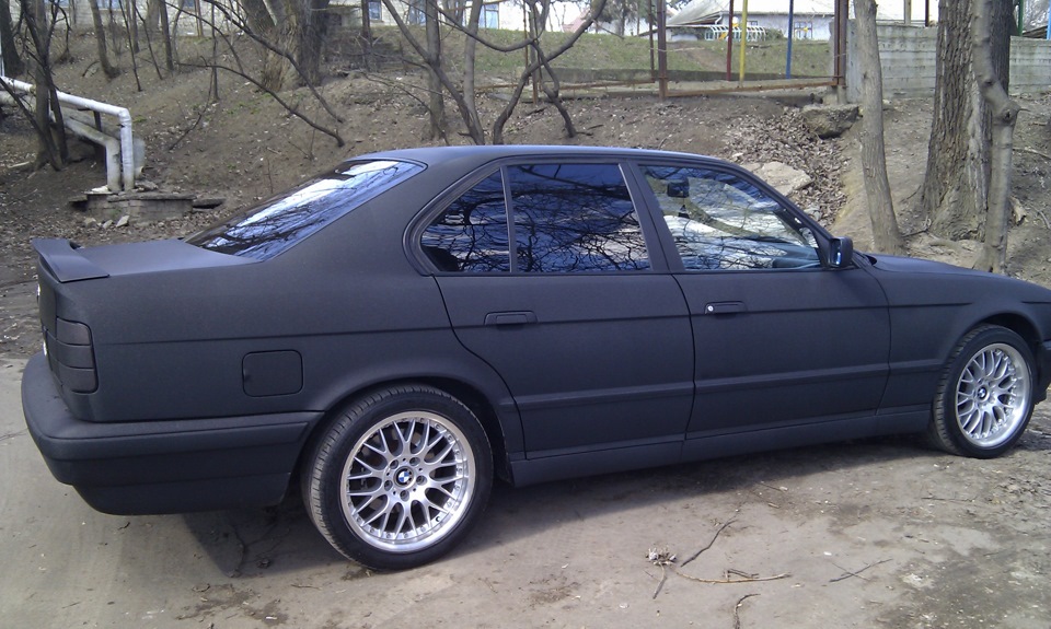 Первые фото с новым обликом — BMW 5 series (E34), 2,5 л, 1993 года ...