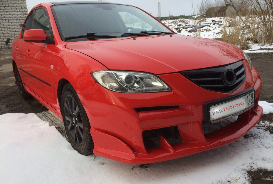 mazda 3 обвес