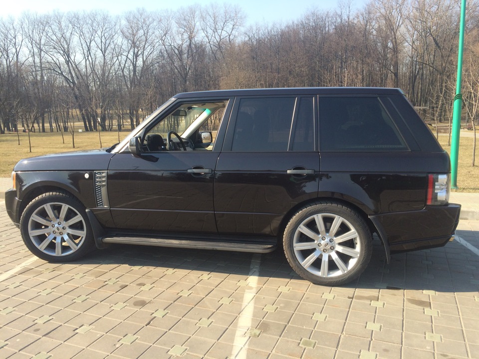 Установил резину 305/40/r22 — Land Rover Range Rover (3G), 5 л, 2010 ...