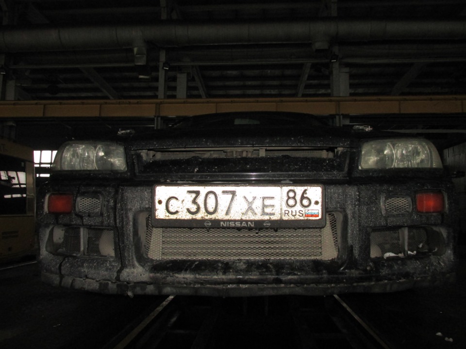 Установка полиуретана в теншены (видео)! — Nissan Skyline (R34), 2,5 л ...