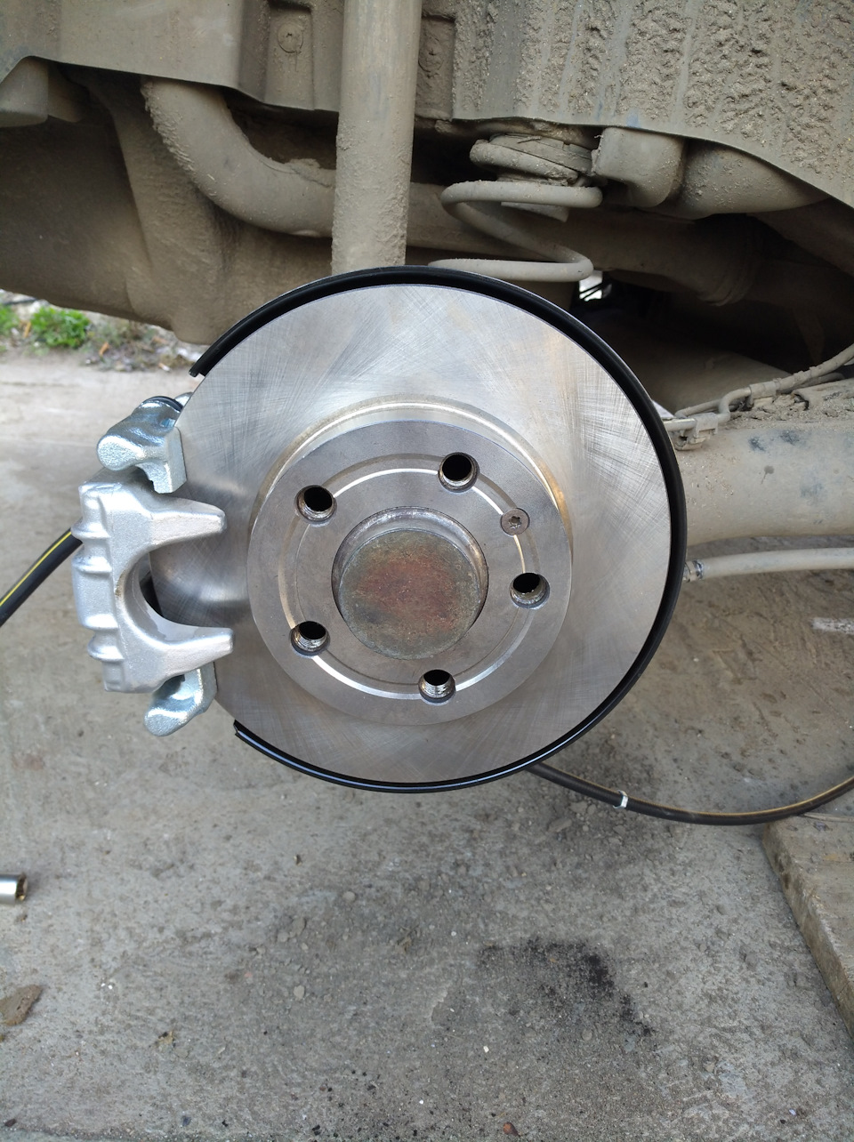 Замена задних барабанных тормозов на дисковые. — DRIVE2