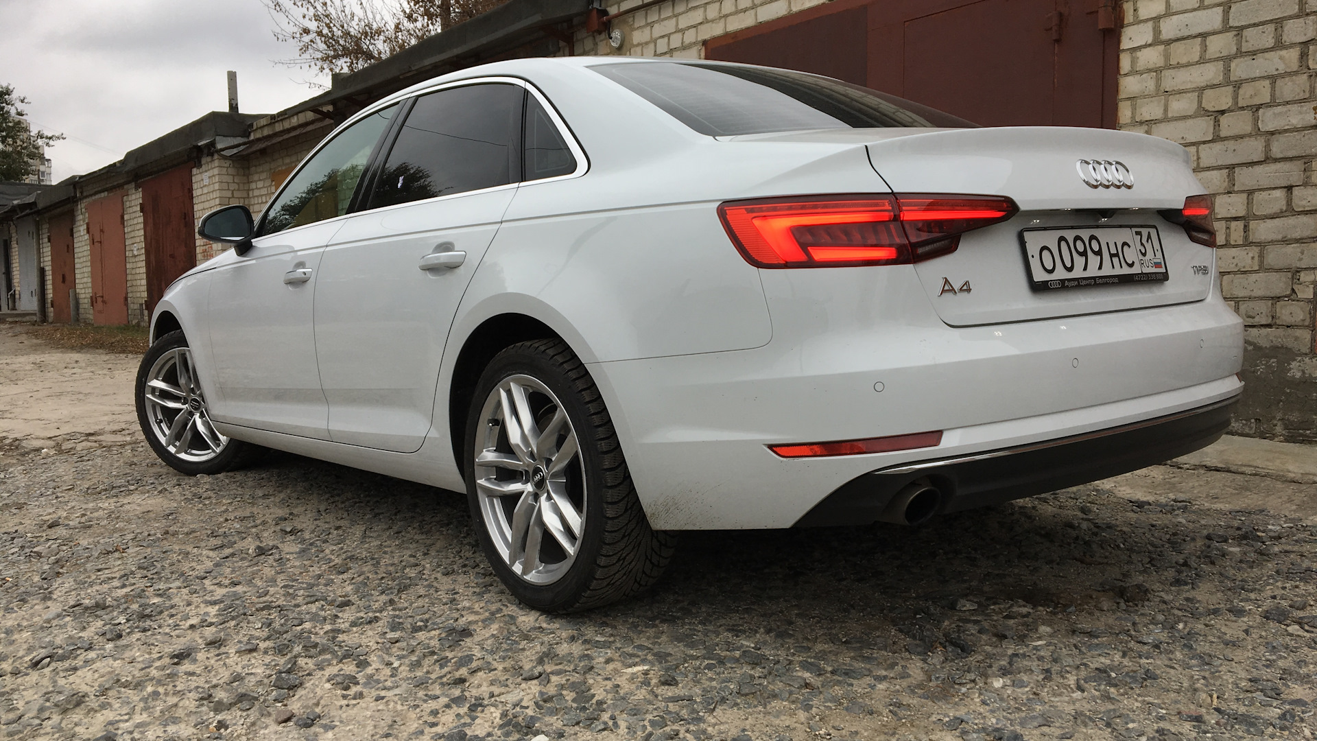 Audi A4 (B9) 1.4 бензиновый 2016 | Turbowhite ver. 1.4 на DRIVE2