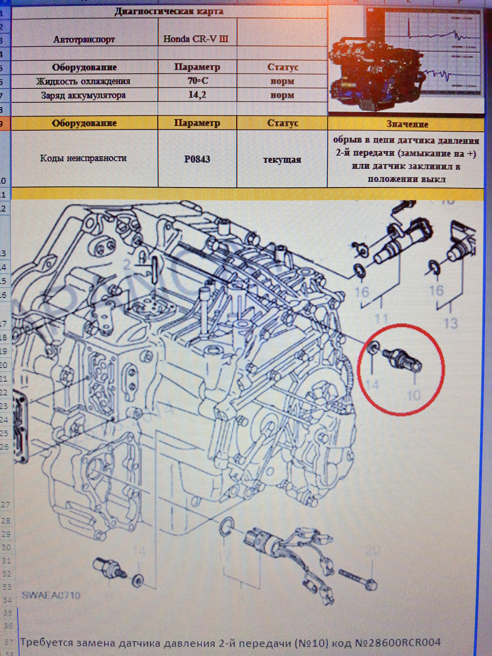 Фото в бортжурнале Honda CR-V (RE)