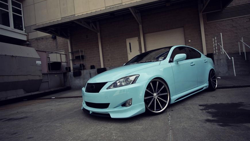 Lexus is 250 бирюзовый